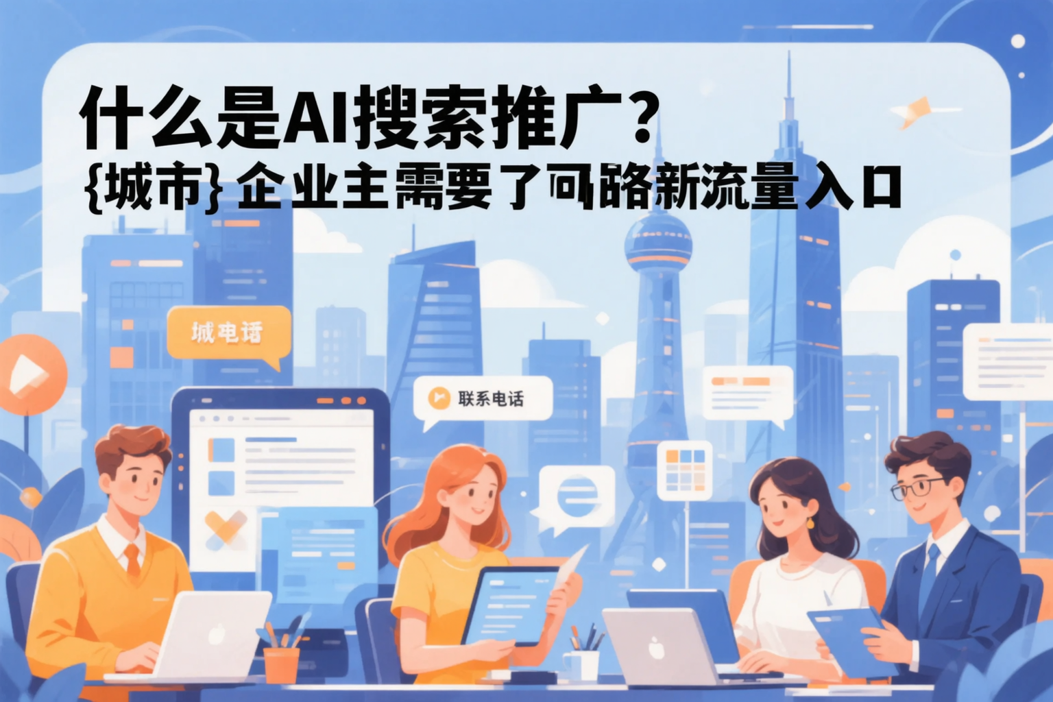什么是AI搜索推广?徐州企业主需要了解的新流量入口