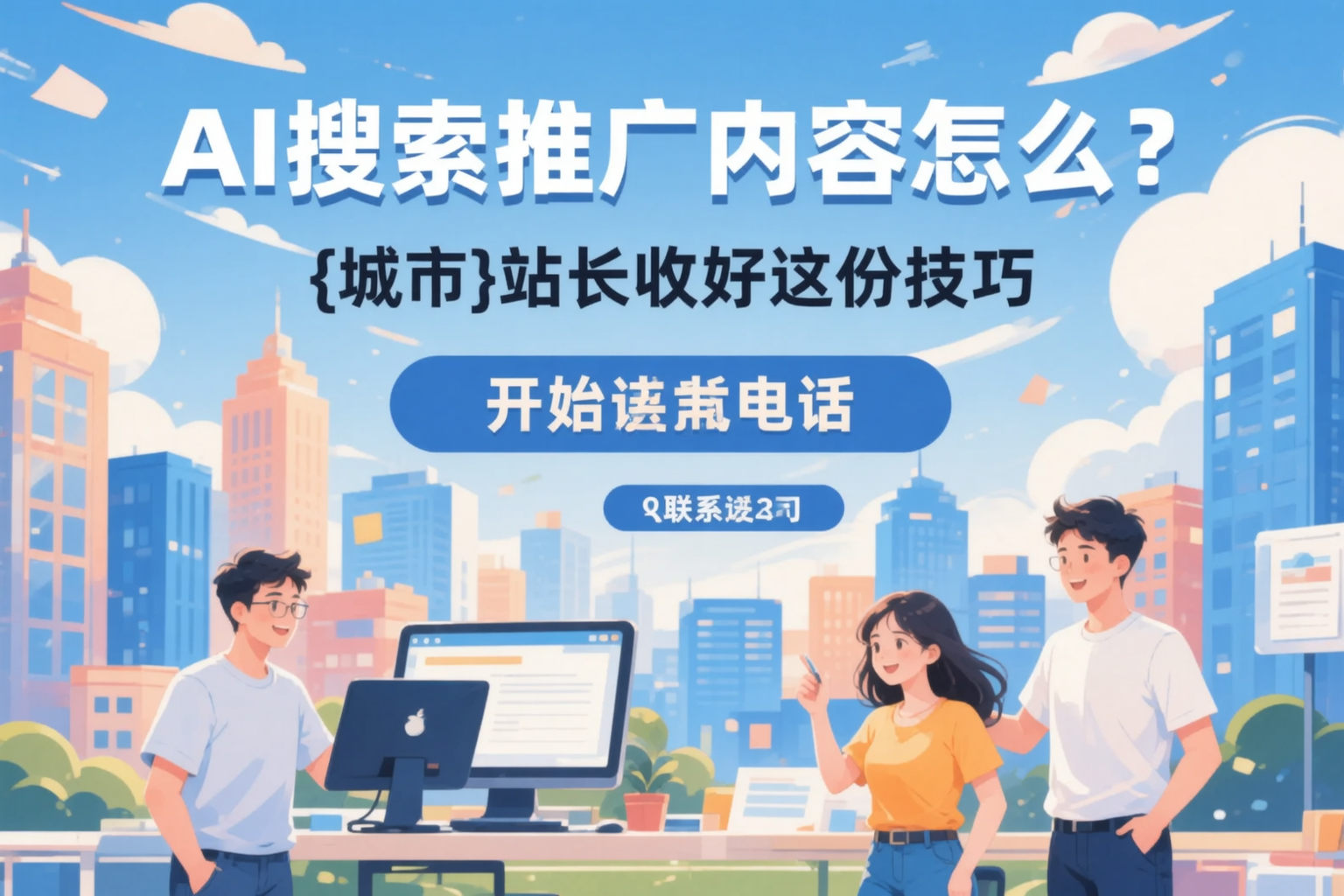 AI搜索推广内容怎么写?徐州站长收好这份技巧