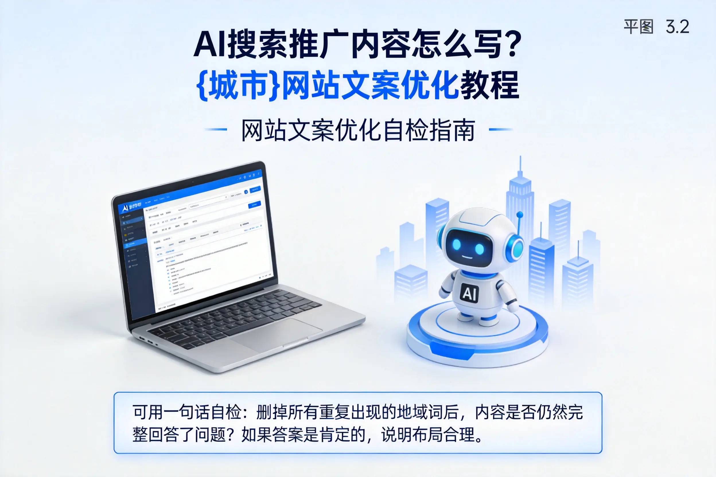 AI搜索推广内容怎么写?徐州网站文案优化教程