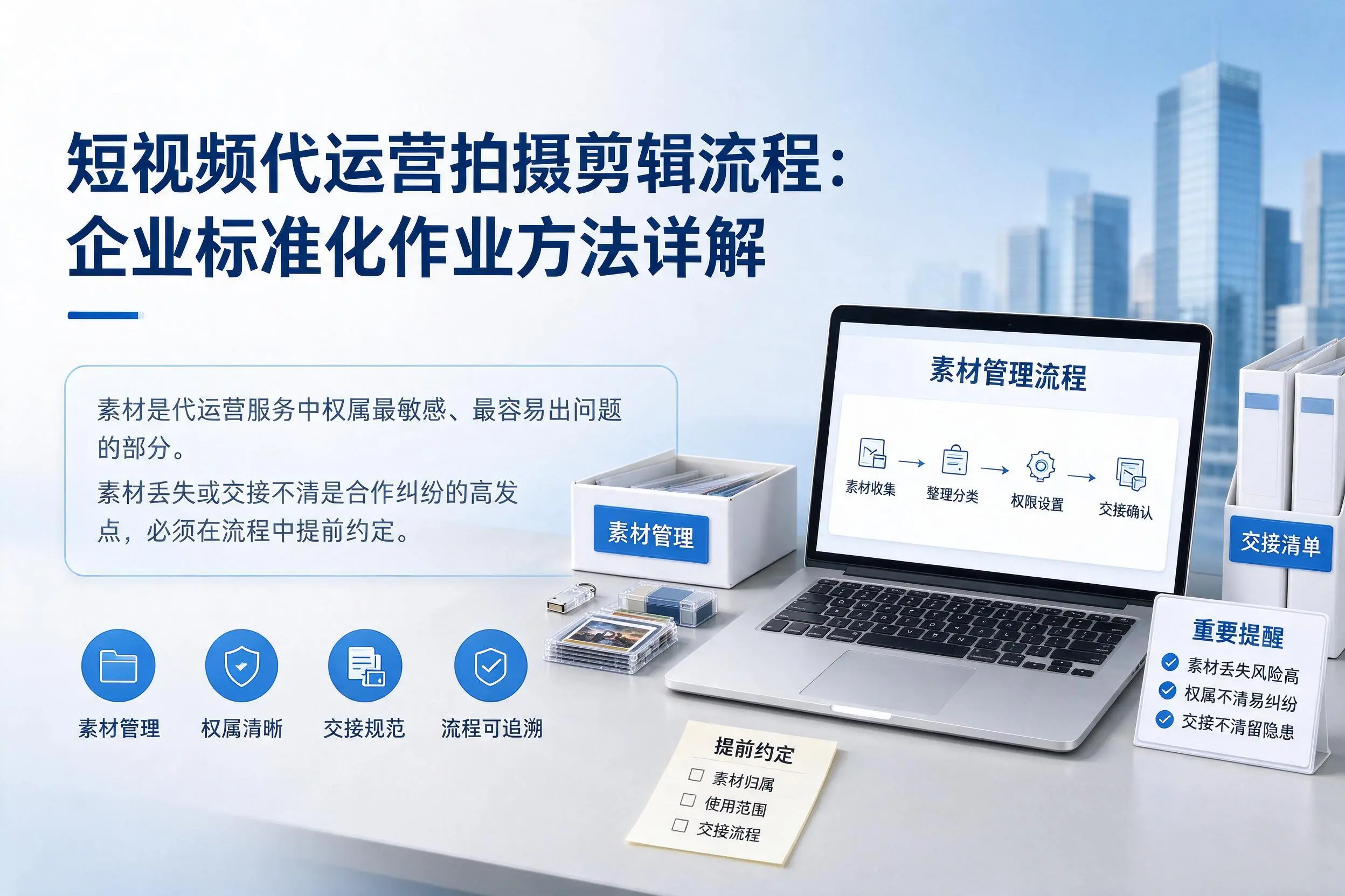 短视频代运营拍摄剪辑流程：徐州企业标准化作业方法详解