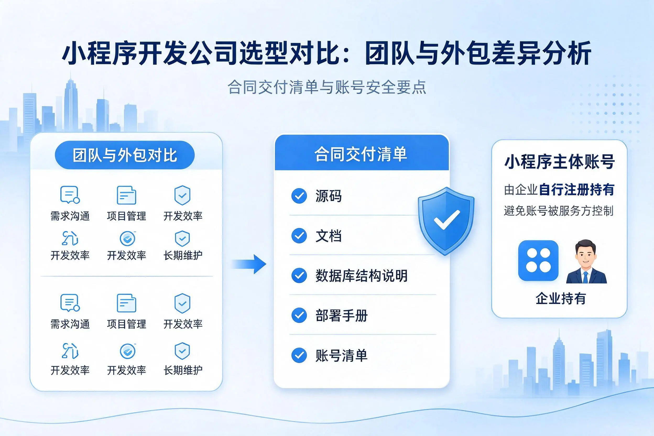 徐州小程序开发公司选型对比：团队与外包差异分析
