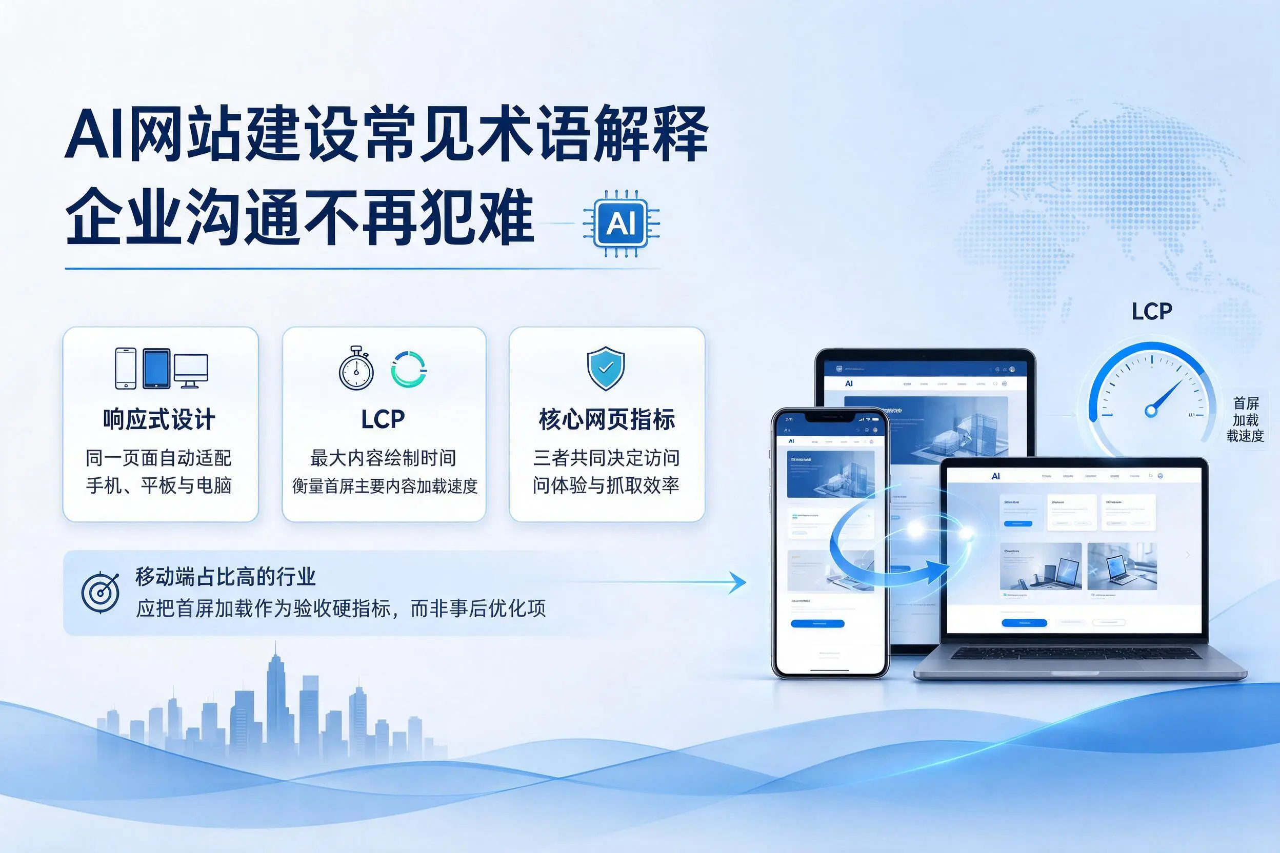 AI网站建设常见术语解释，徐州企业沟通不再犯难
